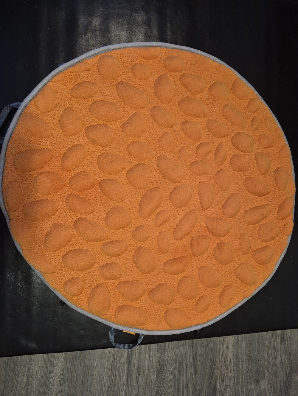 Nook Baby Lilypad Baby Playmat In Orange Non Toxic Breathable